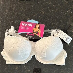 Maidenform Comfort Devotion White Bra
